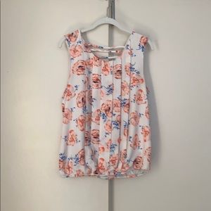 Anthropologie floral Blouse